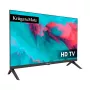 KRUGER & MATZ KM0224-T1 24 inch HD Ready LED TV with DVB-T2 H.265/HEVC, 12V Car Adapter, 2x HDMI, USB PVR, Hotel Mode