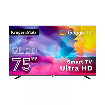 Kruger&Matz KM0275UHD-G2 75 inch QLED 4K UHD Android Smart TV with DVB-T2/S2