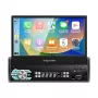 Kruger & Matz KM2018 Car Radio with 7 inch Retractable Touchscreen, Apple CarPlay & Android Auto