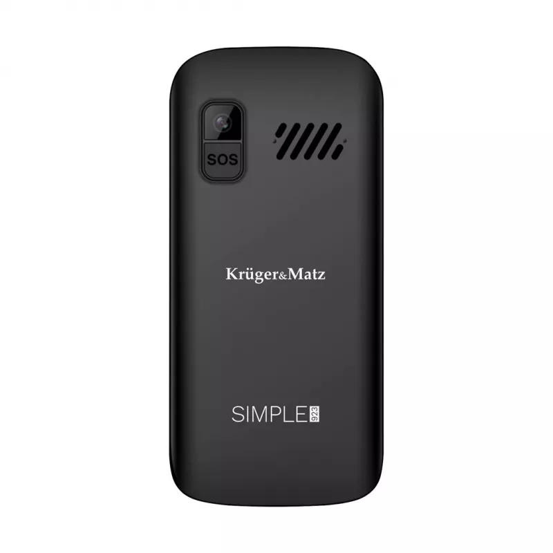 Kruger&Matz Simple 923 4G GSM Mobile Phone for Seniors - Black