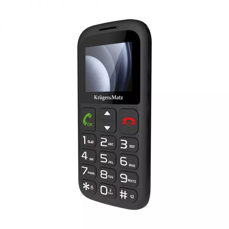 Kruger&Matz Simple 923 4G GSM Mobile Phone for Seniors - Black