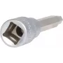 KS TOOLS 1/2 inch Hex Bit Socket, Long, 7 mm (911.1327)