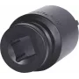 KS TOOLS 1/2 inch KM4 Lock Nut Wrench Socket, External Pins, Chrome Vanadium (450.5004)