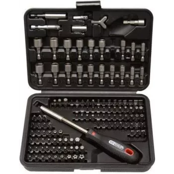 KS TOOLS 1/4 inch CLASSIC Bit Set, 122-Piece (911.2085)