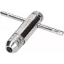 KS TOOLS 1/4 inch Hex Bit Holder with Reversible Ratchet Head, 85mm, 72-Tooth, Chrome Vanadium, DIN 3126 / ISO 1173 331.0660