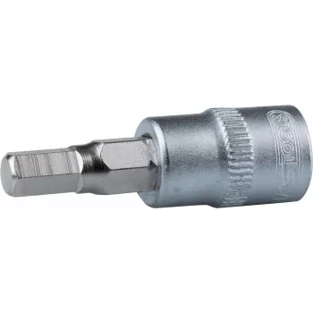 KS TOOLS 1/4 inch Hex Bit Socket, 6 mm (911.1439)
