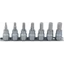 KS TOOLS 1/4 inch Hex Bit Socket Set, 7-Piece, 2.5-8mm (911.1544)