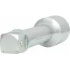 KS TOOLS 1 inch CHROMEplus Socket Extension Bar, 200mm, Chrome Vanadium, DIN 3123 / ISO 3316 911.1020