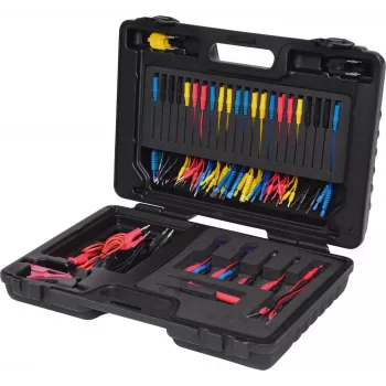 KS TOOLS 12/24V Master Diagnostic Test and Measurement Cable Set, 92-Piece (150.0950)
