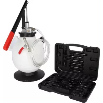 KS Tools 150.9105 Universal Gear Oil Filling System Set with 23-Piece Adapter Kit
