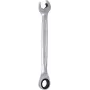 KS TOOLS DUO GEARplus Combination Ratchet Wrench 24 mm with Open-End Ratcheting Function 503.5224
