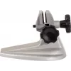 KS TOOLS Micrometer Stand for External Micrometers up to 100 mm, Cast Iron Base, Chrome-plated Clamping Jaws, Anti-slip Feet 300.0680