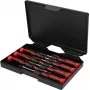 KS TOOLS Precision Screwdriver Set PH and Slotted, 7-piece (500.7165)