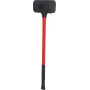 KS TOOLS Recoil-Free Dead Blow Hammer XL, 5500g, Non-Marring Polyurethane Head, Steel Shot Filled, 900mm 140.5259