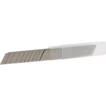 KS TOOLS Snap-Off Blades 0.5x18x100 mm, Dispenser with 10 Pieces (907.2166)