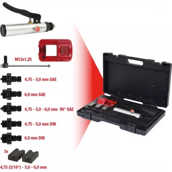 KS TOOLS Universal Flaring Tool Set, 11-Piece Flarefix II (122.1260)