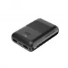 KSIX Powerbank Mini 10000mAh 10W with Cable USB-A USB-C Black