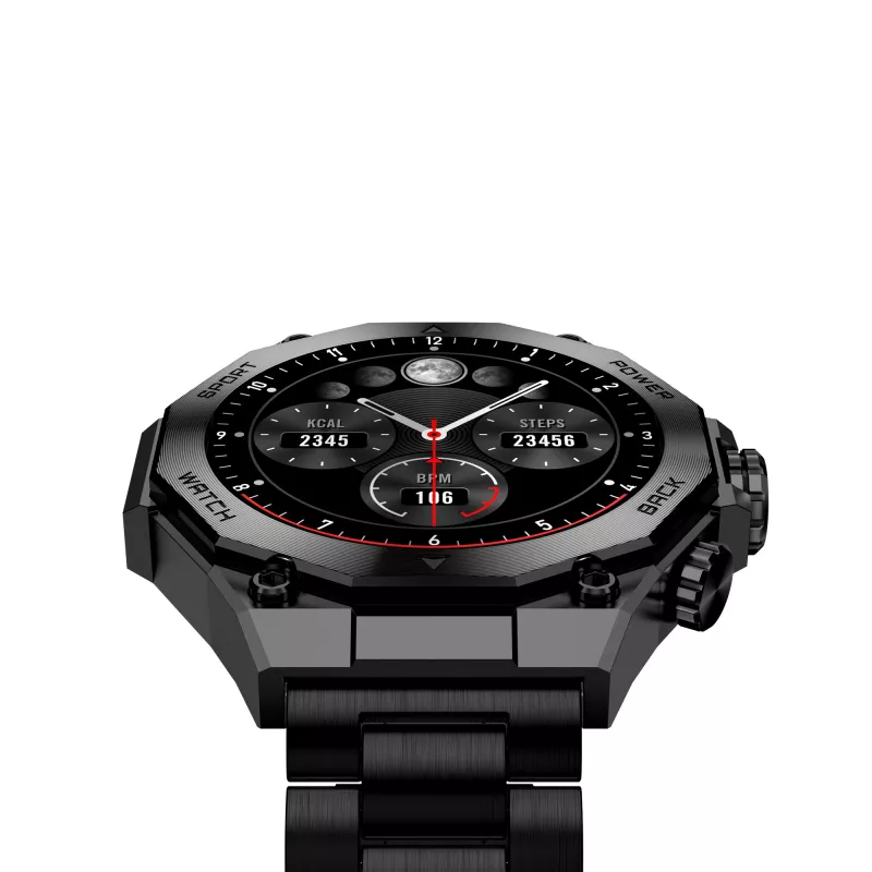 KSIX Smartwatch TITANIUM, Black