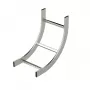 KSVI-600 R=300 HDG Ladder Vertical Inside Bend 90° 600mm Width 300mm Radius