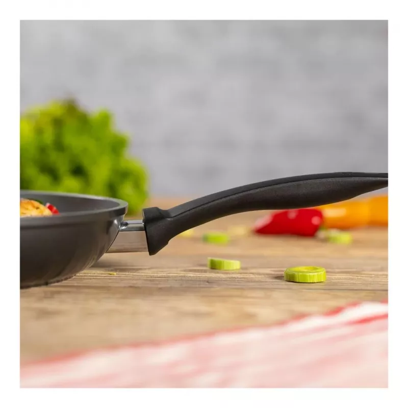 Kuhn Rikon EASY CERAMIC Frying Pan Set 24 + 28 cm, Ceramic Non-Stick, Induction, Black