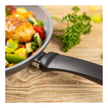 Kuhn Rikon EASY CERAMIC Frying Pan Set 24 + 28 cm, Ceramic Non-Stick, Induction, Black