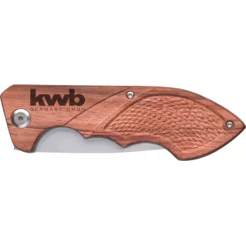 kwb 021990 EDC Pocket Knife Brown - Stainless Steel