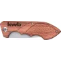 kwb 021990 EDC Pocket Knife Brown - Stainless Steel