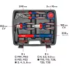 KWB 370733 42-Piece DIY Tool Kit in Case (29x34x7 cm)