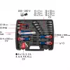 KWB 370733 42-Piece DIY Tool Kit in Case (29x34x7 cm)