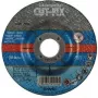 KWB 791250 Depressed Centre Cutting Disc 125 x 1.0 mm for Metal, Stainless Steel, Sheet Metal, Universal, Aluminium Oxide, 80 m/s, 12,200 RPM, EN 12413