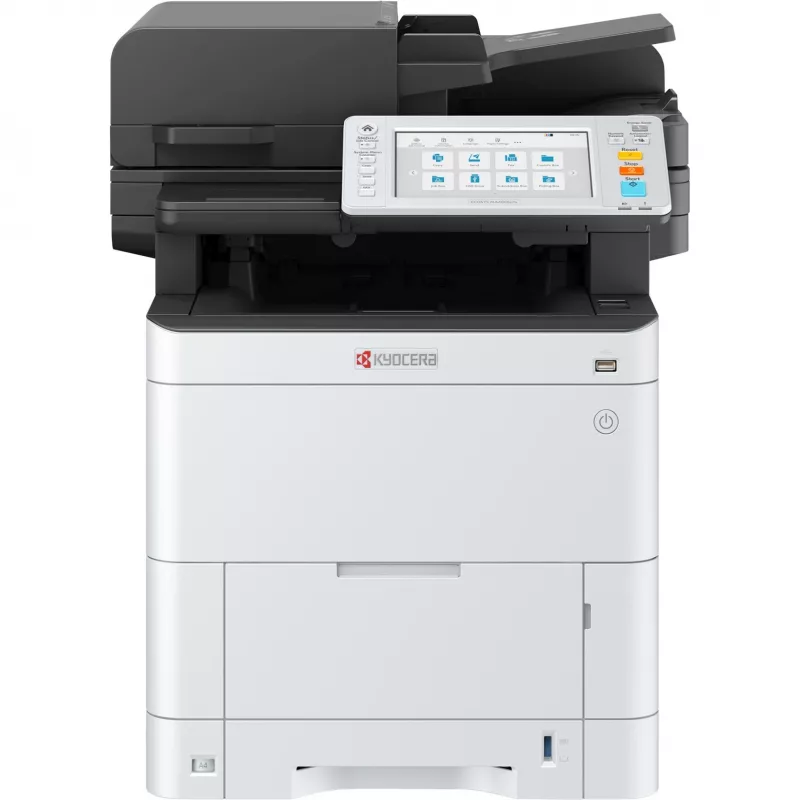 Kyocera ECOSYS MA4000CIFX/Plus A4 Colour Laser Multifunction Printer (Print, Copy, Scan, Fax) with 3-Year On-Site Warranty
