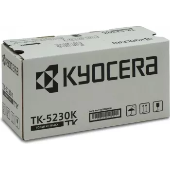 Kyocera Original TK-5230 Toner Multipack Black Cyan Magenta Yellow, 4-Piece Set, 2,600/2,200 Pages OPTK5230