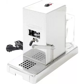 La Piccola Piccola Perla Espresso Machine for ESE Pods, 15 bar, 500W, Silver