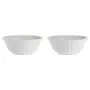 LA PORCELLANA BIANCA Set of 2 Ducale Salad Bowls - White, 23 cm