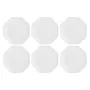 LA PORCELLANA BIANCA Set of 6 Villadeifiori Salad Plates - White, 23 cm