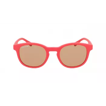 Lacoste Childish L3644S-615 Sunglasses - Red Frame, Grey Lenses - 48/21/135 mm - Unisex Child