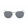Lacoste L206S-424 Unisex Rectangular Sunglasses Navy Blue Grey 51mm
