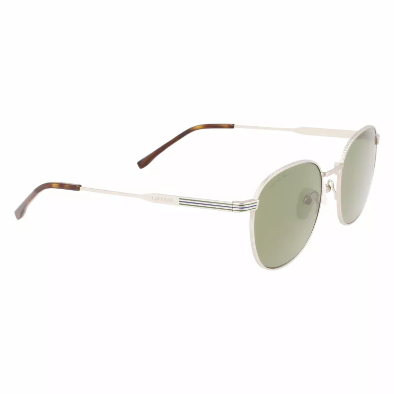 Lacoste L251S-40 Unisex Rectangular Sunglasses Dark Blue Frame Grey Lens 52mm