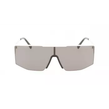 LACOSTE L253S-6219101 Unisex Rectangular Sunglasses 62/19/150 mm Black/Grey