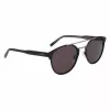 Lacoste L263S-2 Men's Rectangular Sunglasses - Black Frame, Grey Lens, 53mm