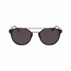 Lacoste L263S-2 Men's Rectangular Sunglasses - Black Frame, Grey Lens, 53mm