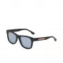 Lacoste L3651SRG-001 Unisex Sunglasses - Black Acetate Frame, Grey Polycarbonate Lenses, 48mm Lens Width