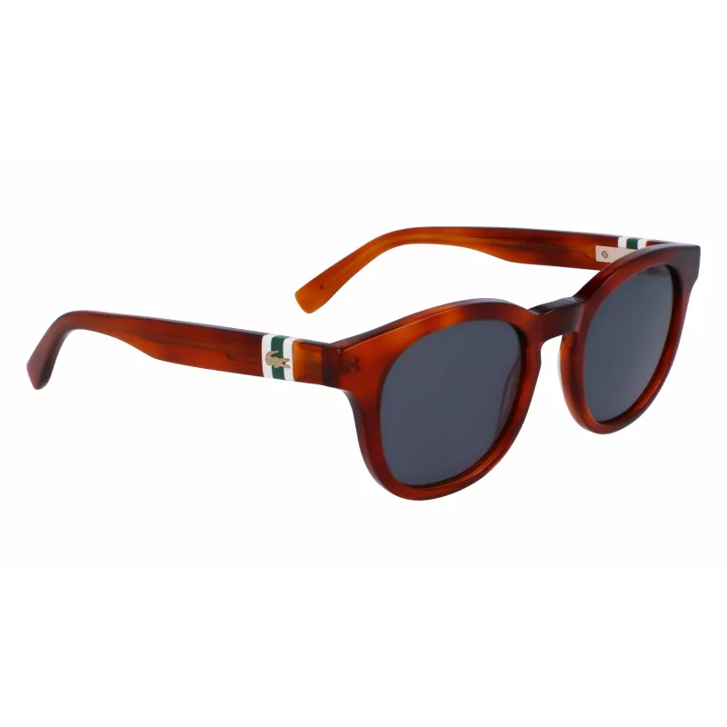 Lacoste L6006S-218 Men's Sunglasses Havana Frame Grey Lens 49mm
