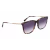 Lacoste L6016S-219 Women's Sunglasses Havana Brown Square Acetate