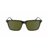 Lacoste L6017S5517240 Rectangular Havana Sunglasses for Men - Brown Lenses 55/17/145 mm