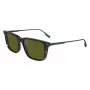 Lacoste L6017S5517240 Rectangular Havana Sunglasses for Men - Brown Lenses 55/17/145 mm