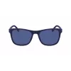 Lacoste L6031S-424 Men's Rectangular Sunglasses - Blue Frame, Grey Lens, UV400