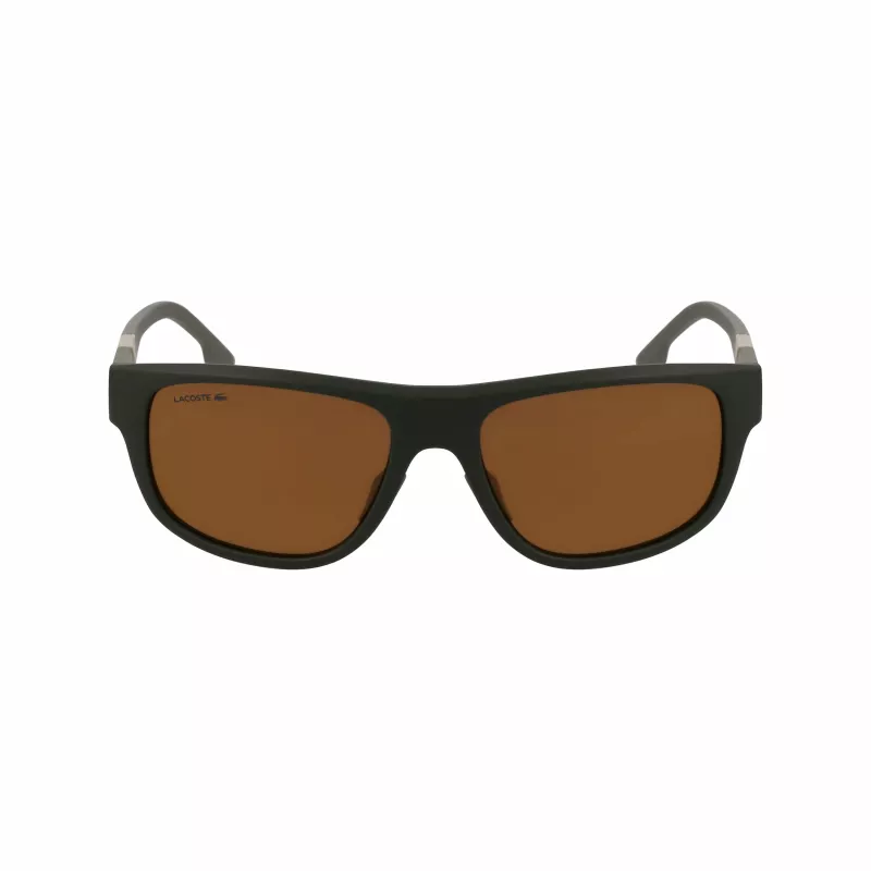 Lacoste L6042S-275 Men's Rectangular Acetate Sunglasses Havana Brown 55/17/145 mm