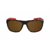 LACOSTE L664S-5517214 Unisex Sunglasses - Black Frame, Grey Lens, 55/17/140 mm