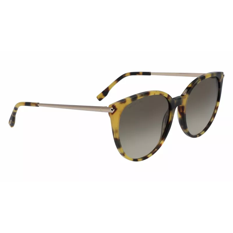 Lacoste L928S-214 Women's Sunglasses Havana Brown Gradient 56mm